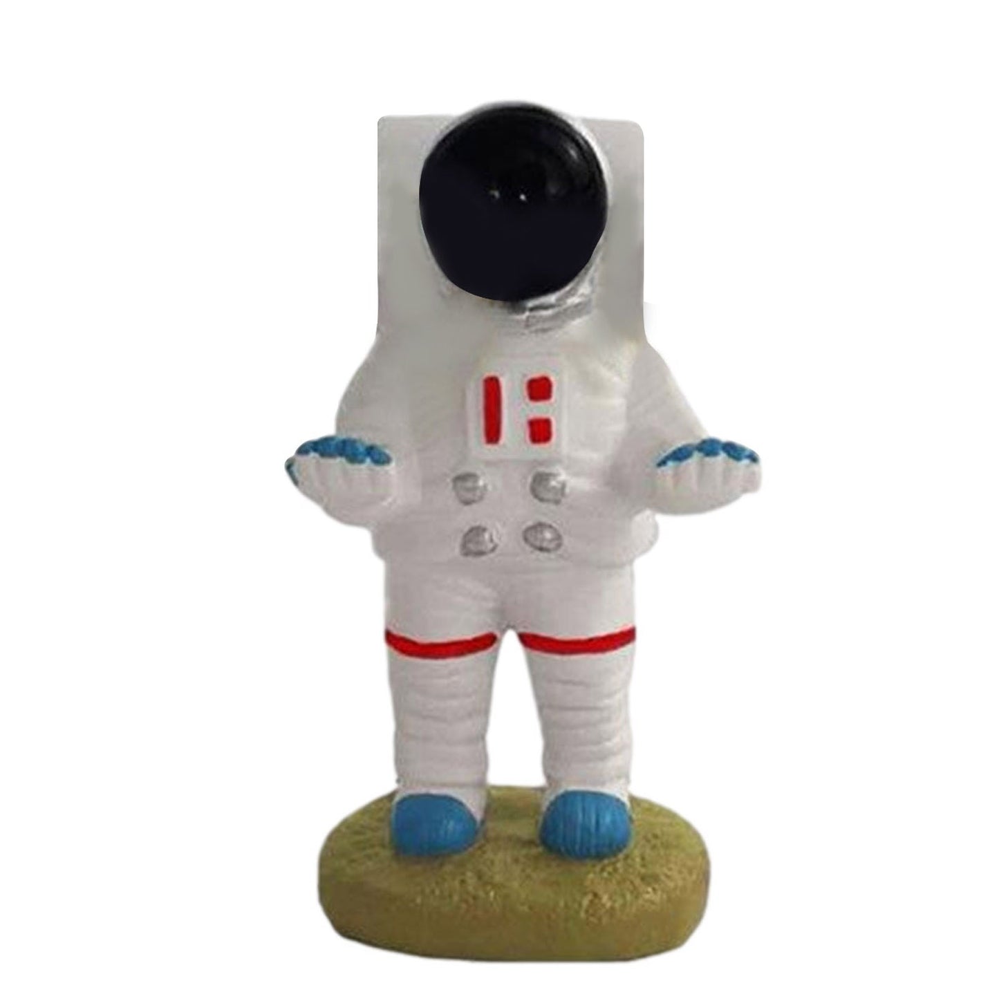 Creative Glasses Frame Display Stand Flat Bottom Spaceman Bracket Holder Resin Crafts Decoration