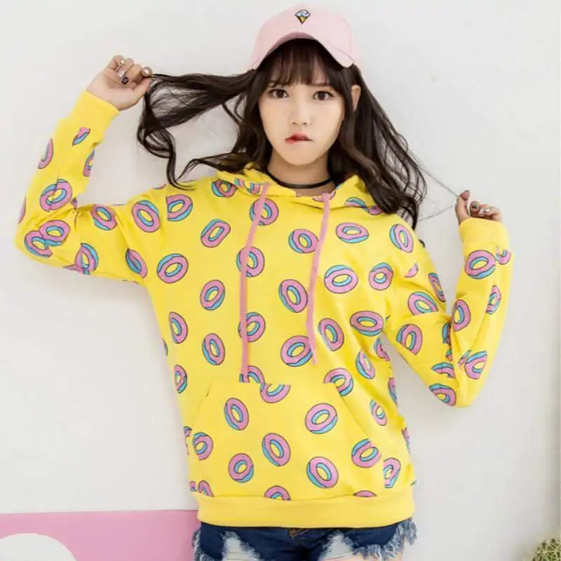 Donuts Themed Hoodie